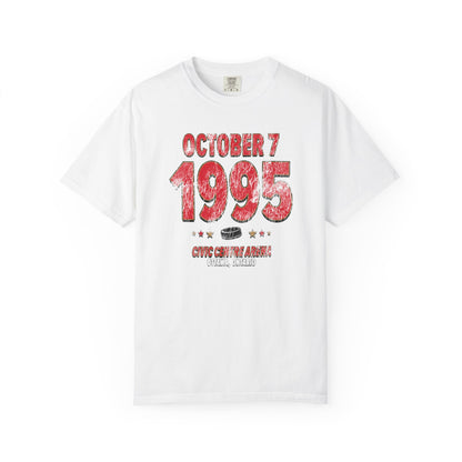 Ottawa Hockey – October 7, 1995 – Comfort Colors (Black & White)