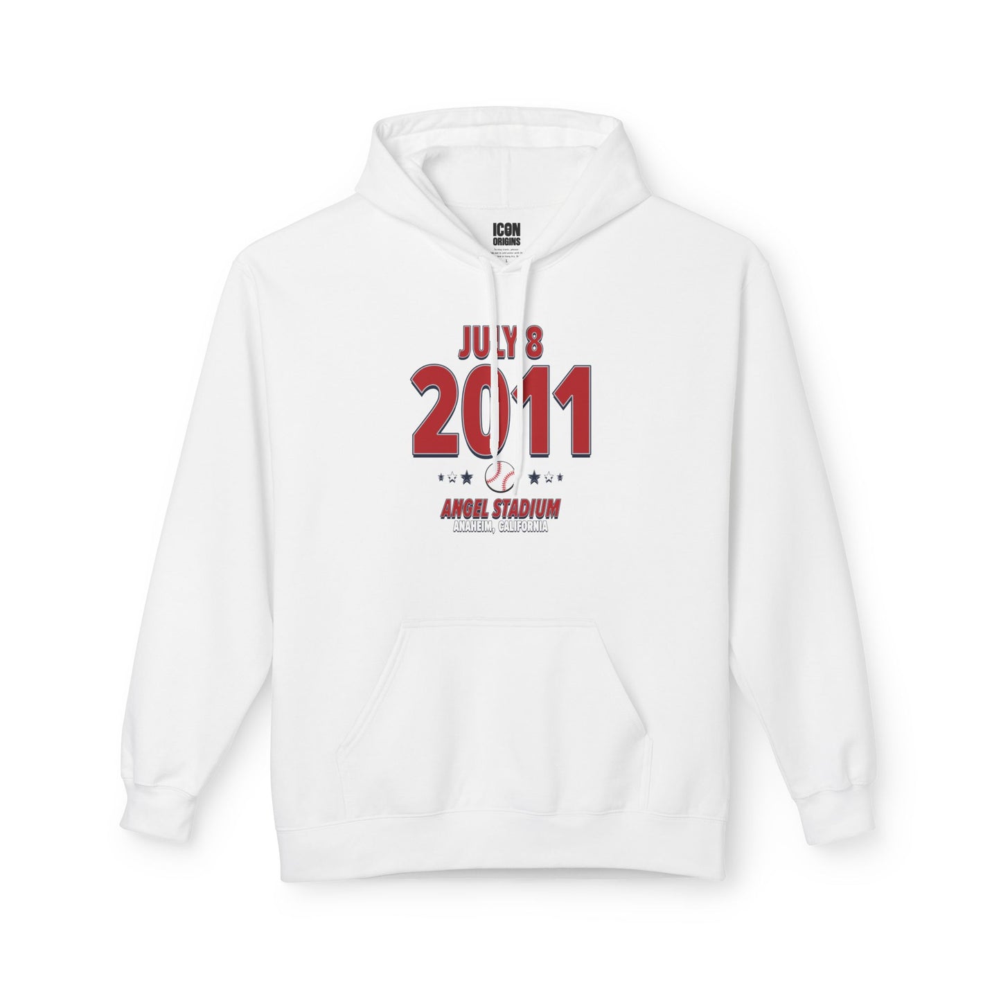Los Angeles Baseball – July 8, 2011 – Hoodie (Black & White)