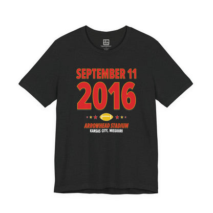 Kansas City Football – September 11, 2016 – Origin Tee (Black & White)