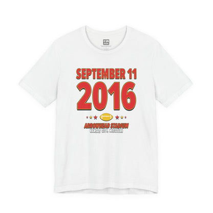 Kansas City Football – September 11, 2016 – Origin Tee (Black & White)