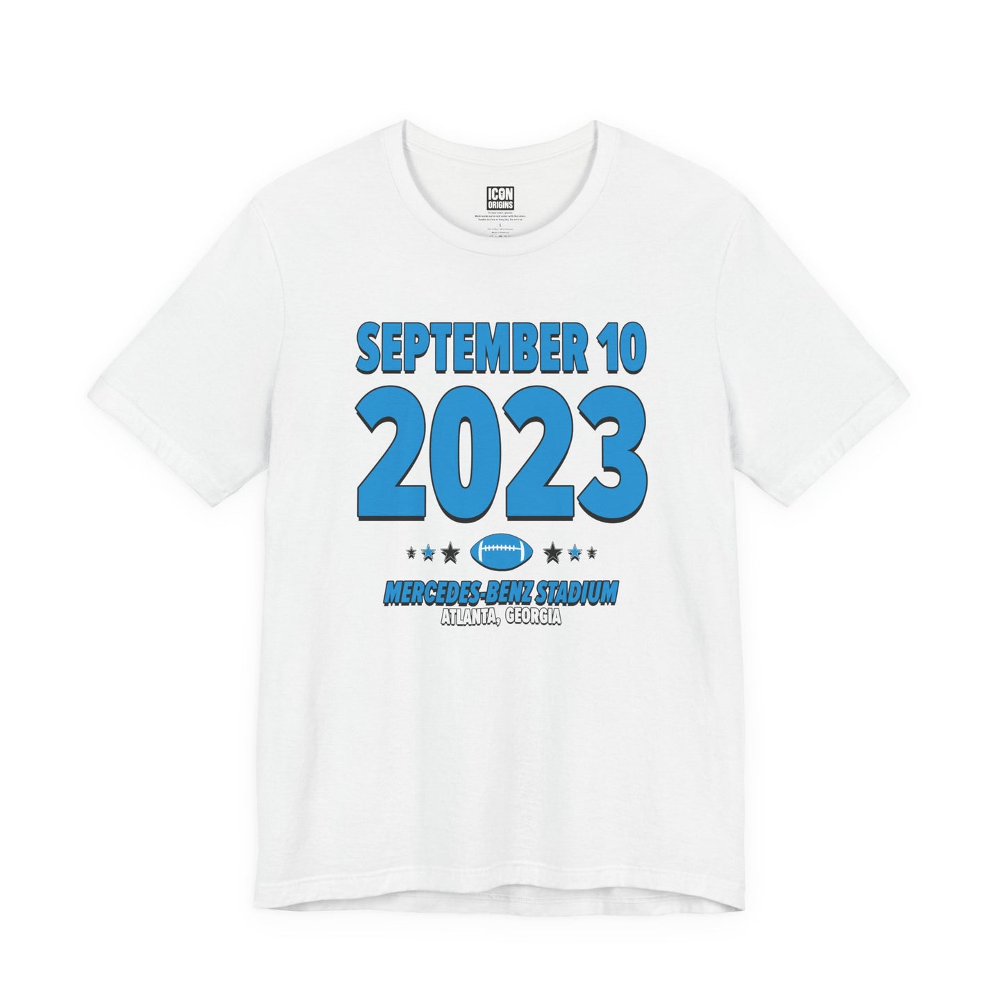 Carolina Football – September 10, 2023 – Origin Tee (Black & White)