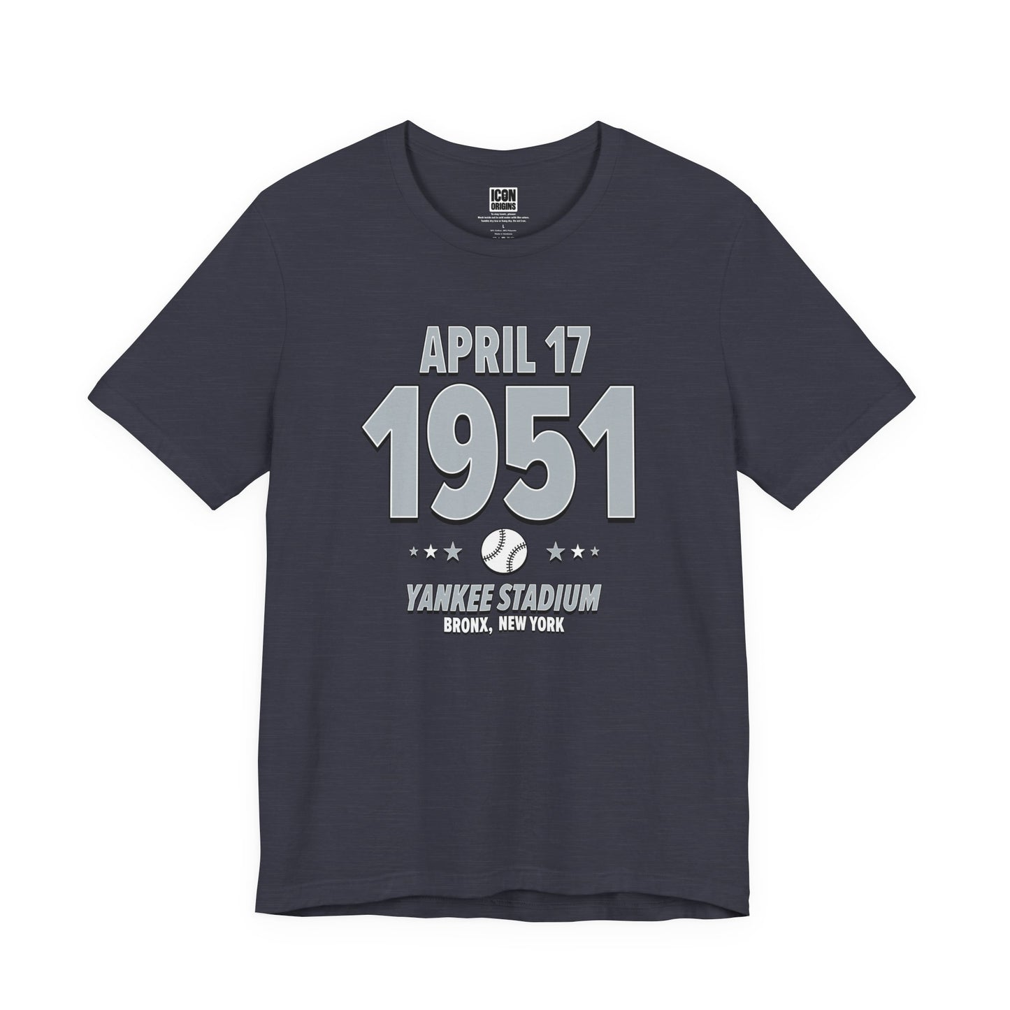 New York Baseball – April 17, 1951 – Origin Tee