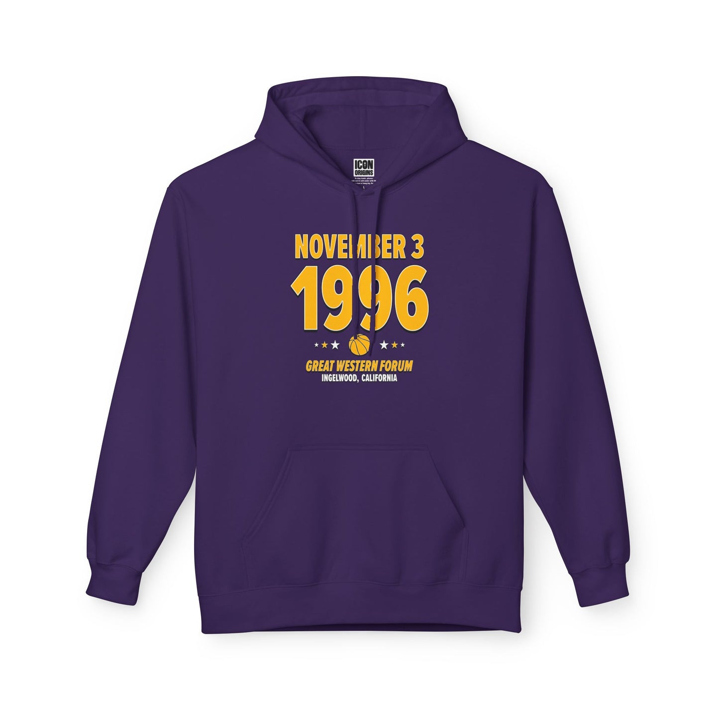 Los Angeles Basketball – November 3, 1996 – Hoodie