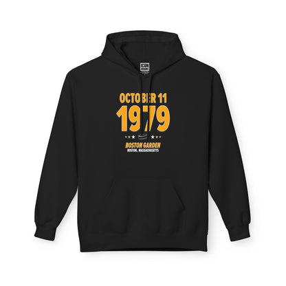 Boston Hockey – October 11, 1979 – Hoodie (Black & White)
