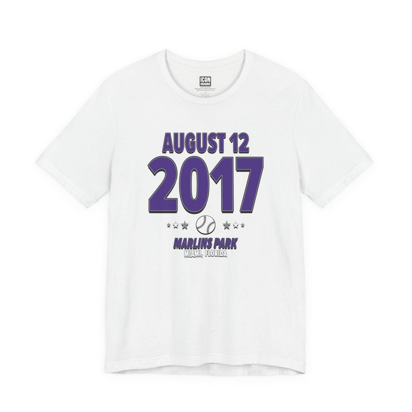 Colorado Baseball – August 12, 2017 – Origin Tee (Black & White)
