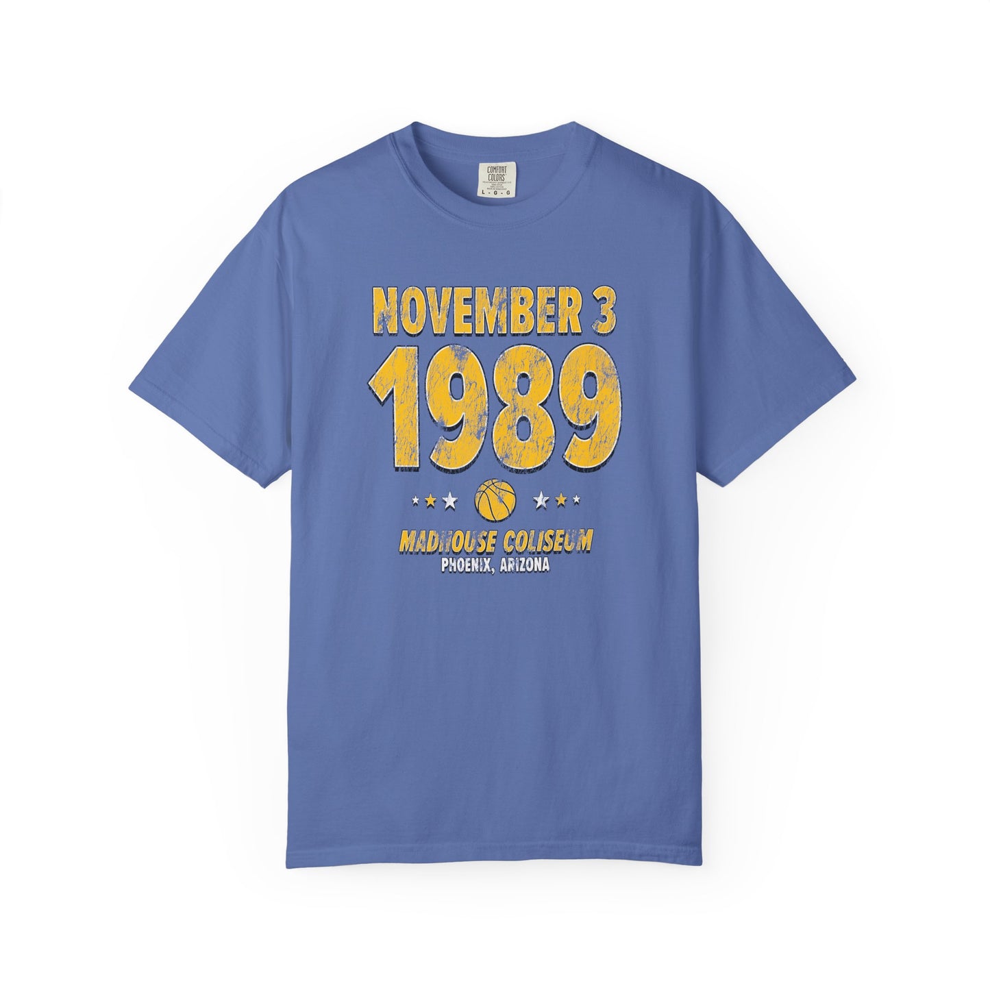 Golden State Basketball – November 3, 1989 – Comfort Colors