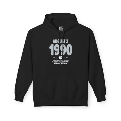 Chicago Baseball – August 2, 1990 – Hoodie (Black & White)