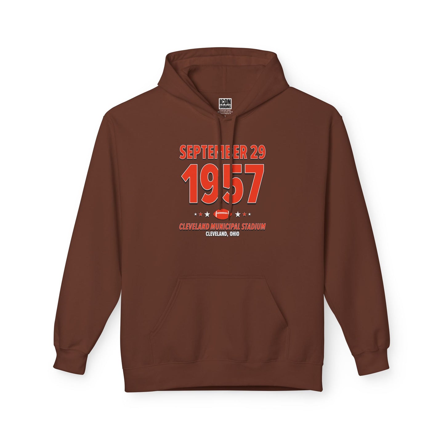 Cleveland Football – September 29, 1957 – Hoodie