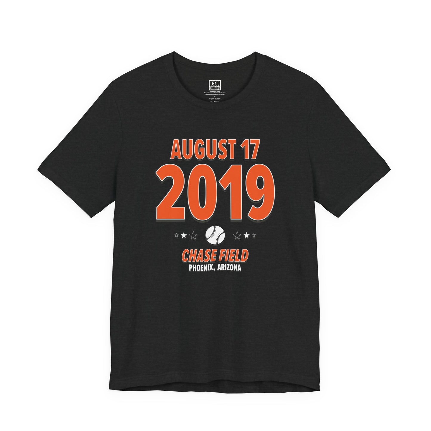 San Francisco Baseball – August 17, 2019 – Origin Tee (Black & White)