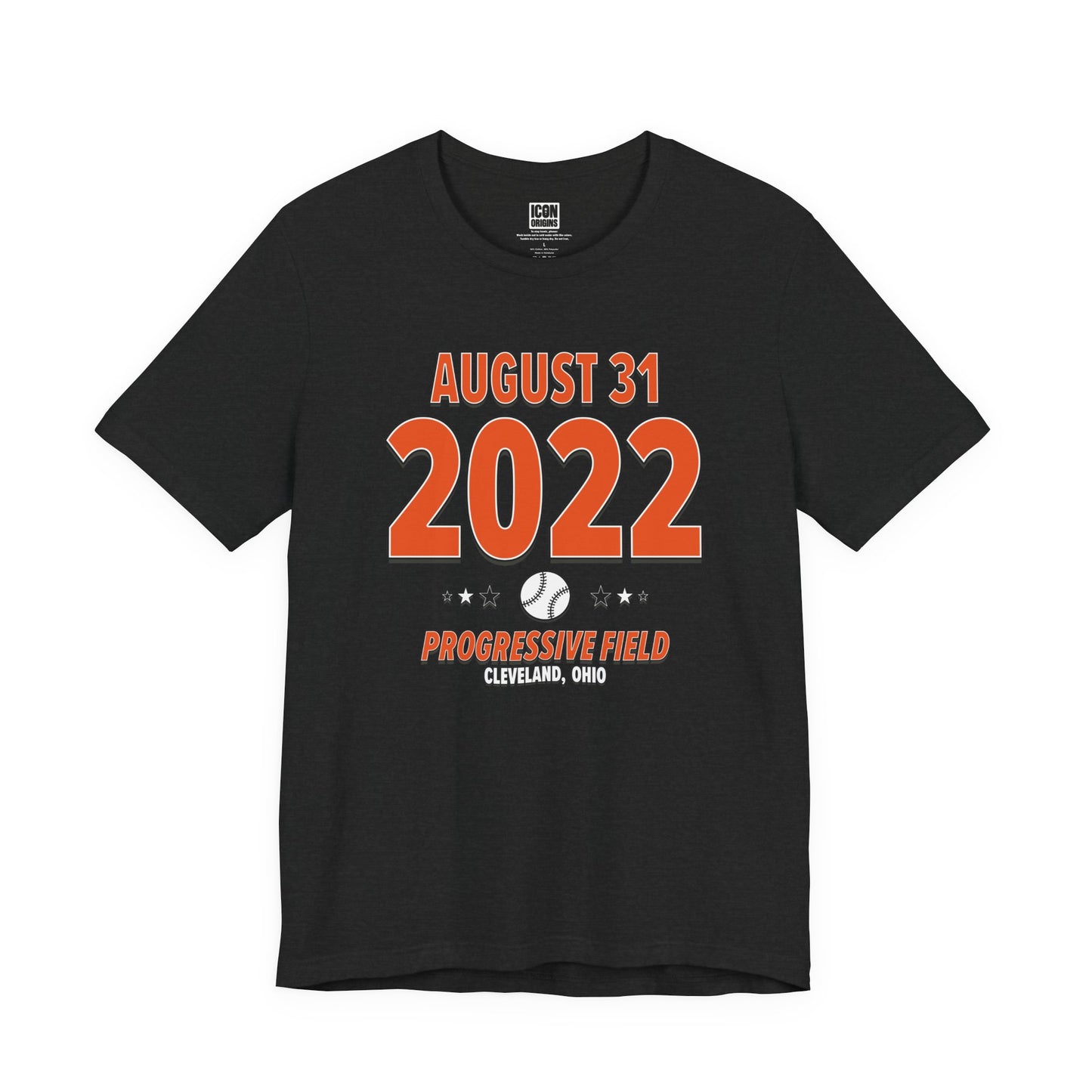 Baltimore Baseball – August 31, 2022 – Origin Tee (Black & White)