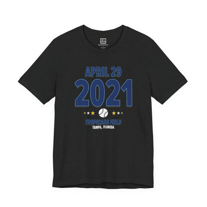 Tampa Bay Baseball – April 29, 2021 – Origin Tee (Black & White)