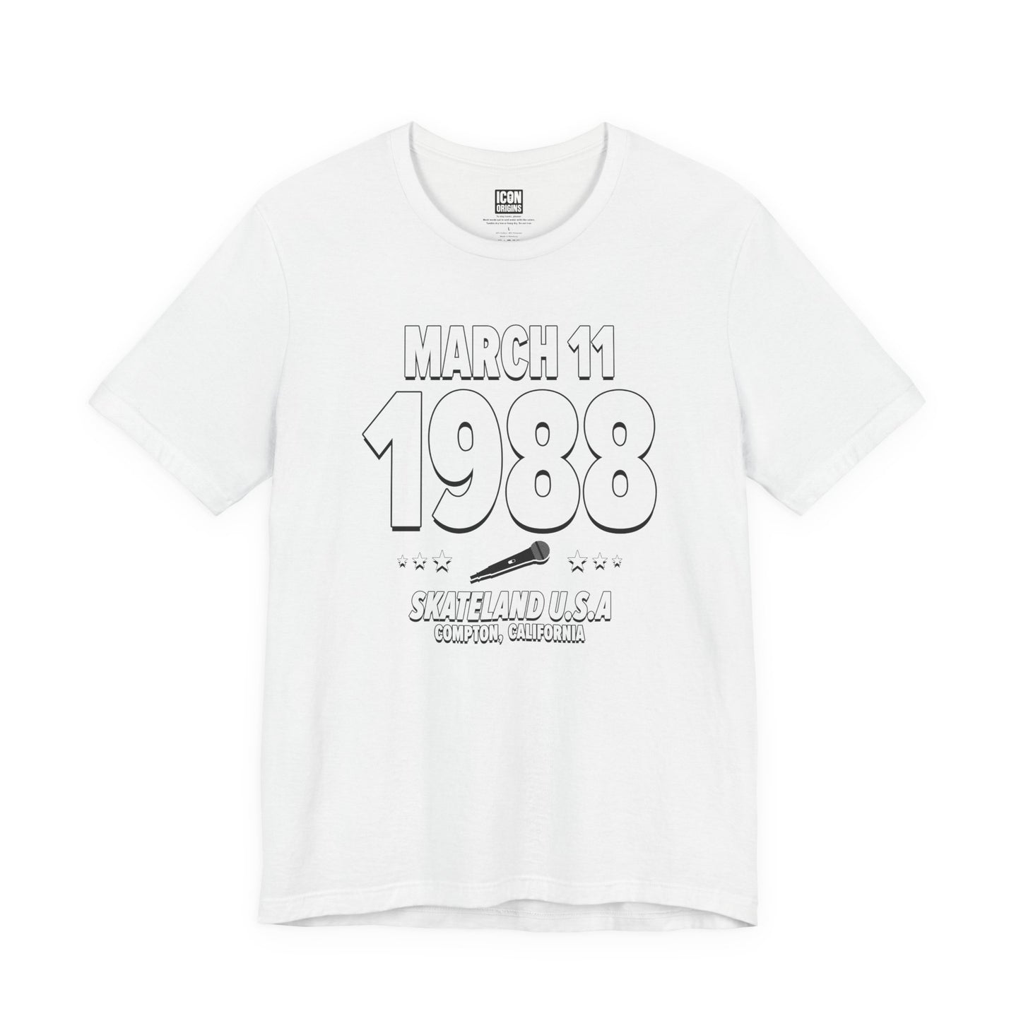 Compton Fury – 1988 – Origin Tee (Black & White)