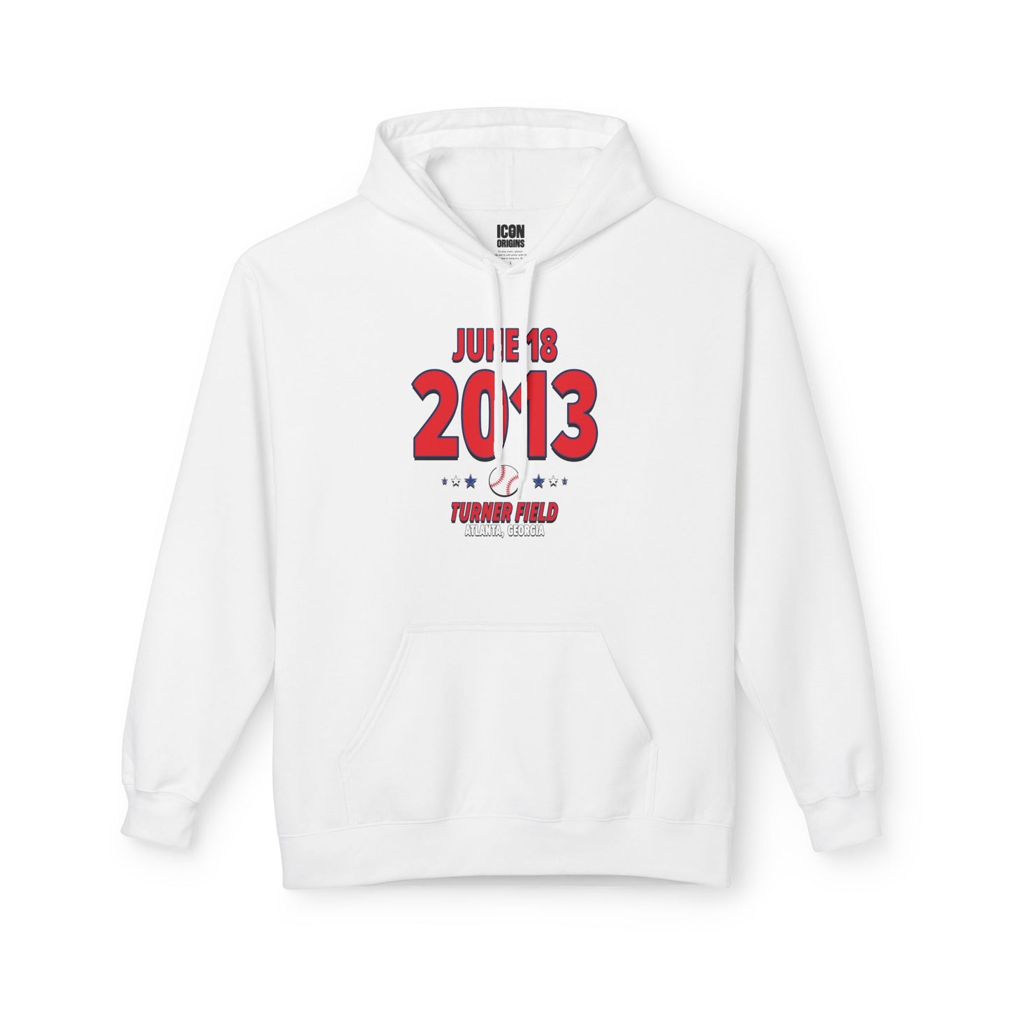 Philadelphia Baseball – June 18, 2013 – Hoodie (Black & White)