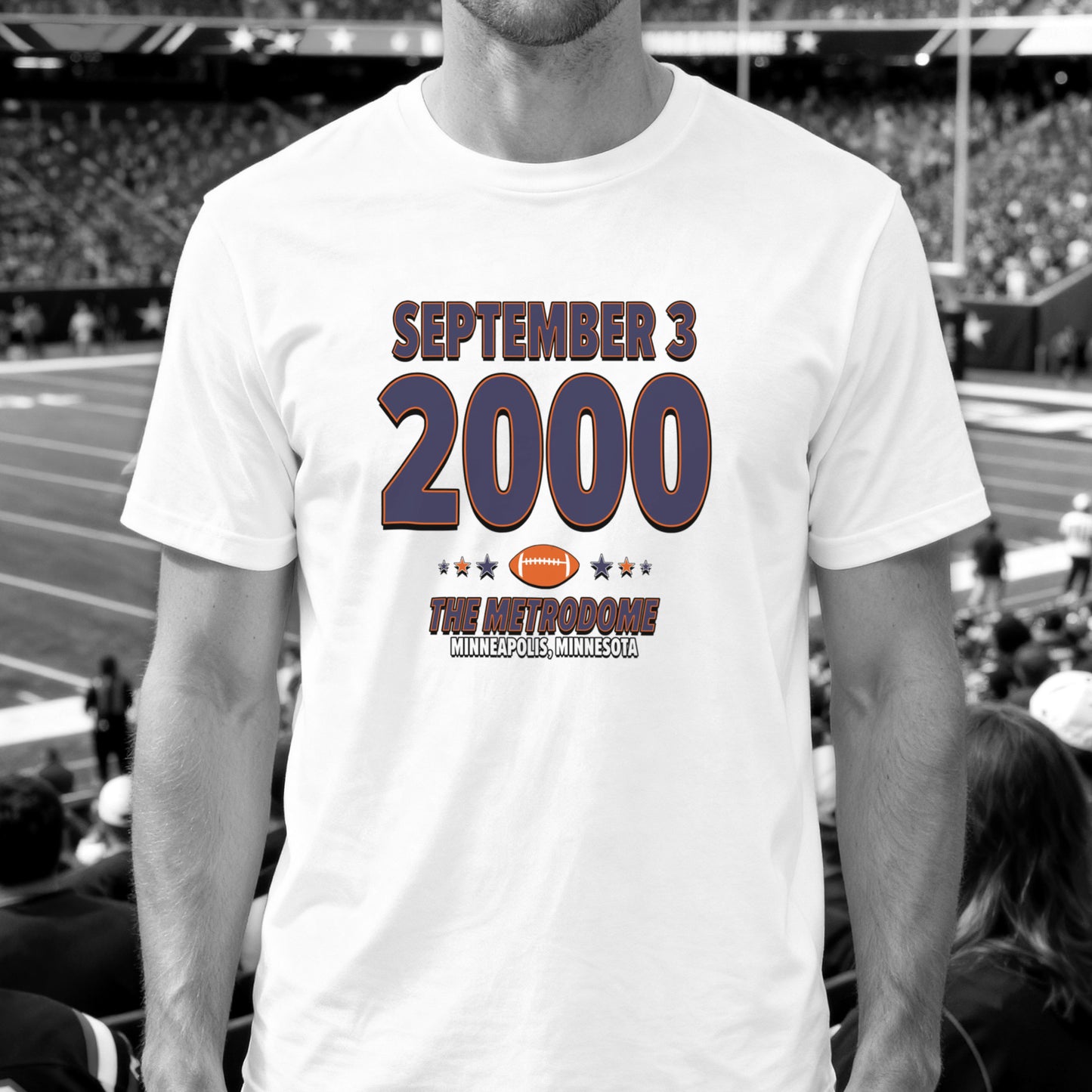 Chicago Football – September 3, 2000 – Origin Tee (Black & White)