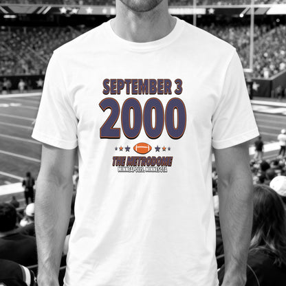 Chicago Football – September 3, 2000 – Origin Tee (Black & White)