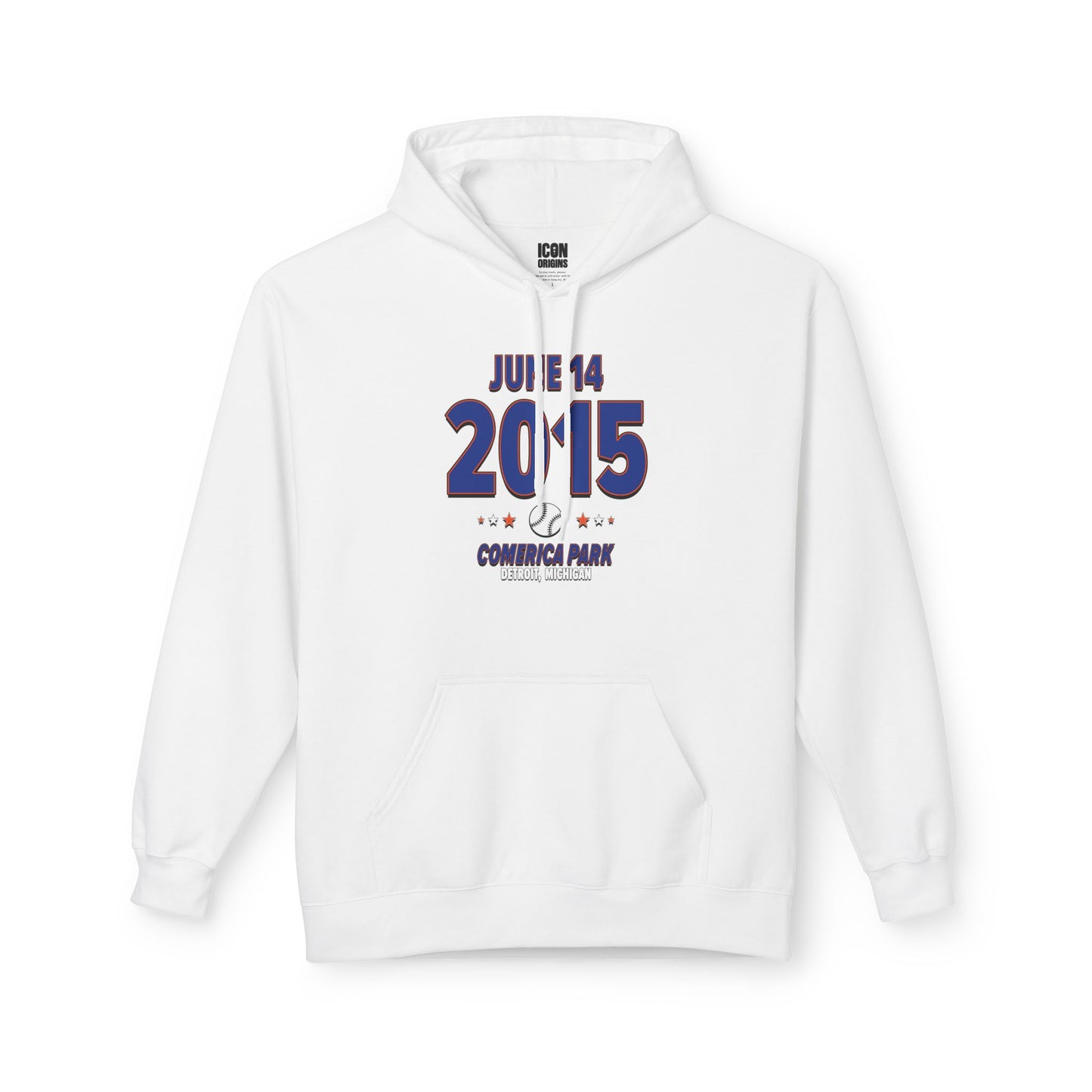 New York Baseball – June 14, 2015 – Hoodie (Black & White)