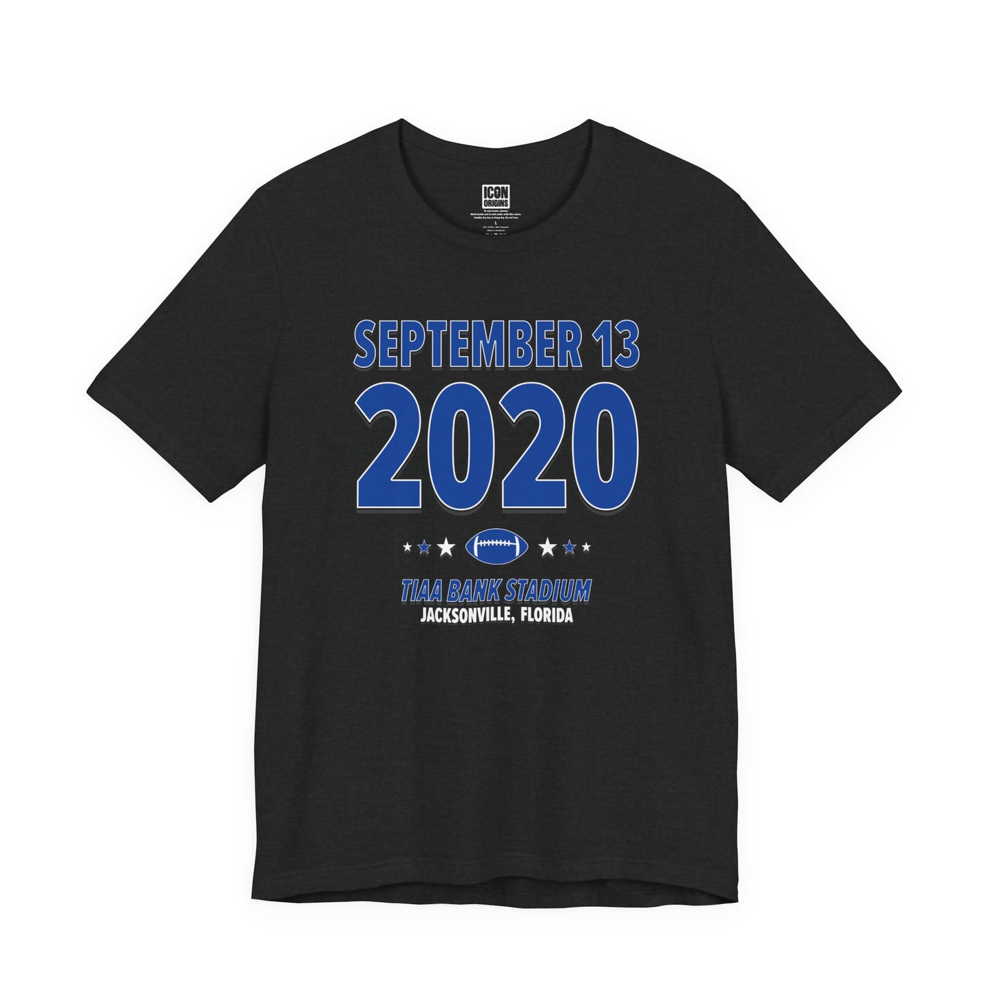 Indianapolis Football – September 13, 2020 – Origin Tee (Black & White)