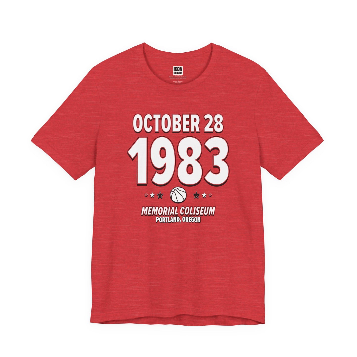 Portland Basketball – October 28, 1983 – Origin Tee
