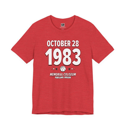 Portland Basketball – October 28, 1983 – Origin Tee
