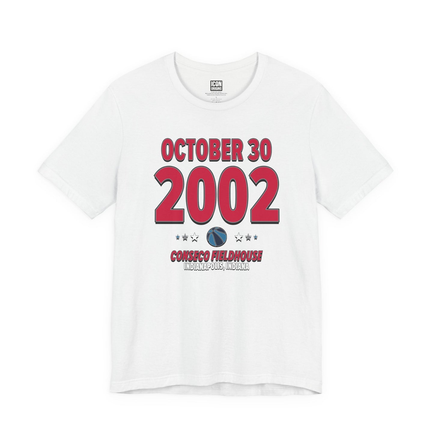 Houston Basketball – October 30, 2002 – Origin Tee (Black & White)