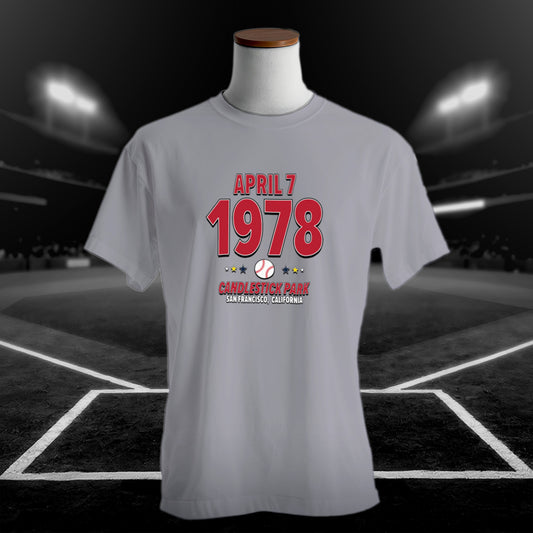 St. Louis Baseball – April 7, 1978 – Origin Tee
