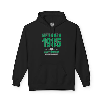 Philadelphia Football – September 8, 1985 – Hoodie (Black & White)