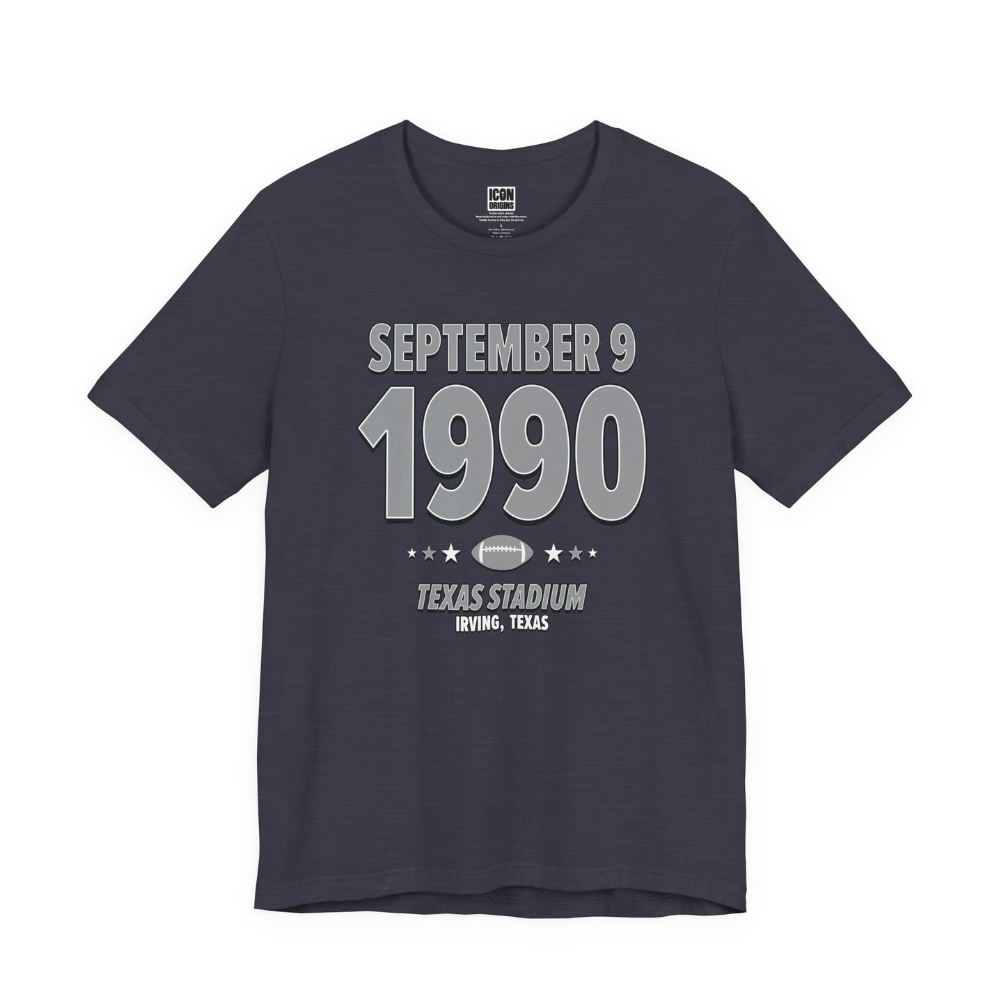 Dallas Football – September 9, 1990 – Origin Tee