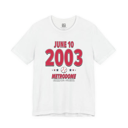 Minnesota Baseball – June 10, 2003 – Origin Tee (Black & White)