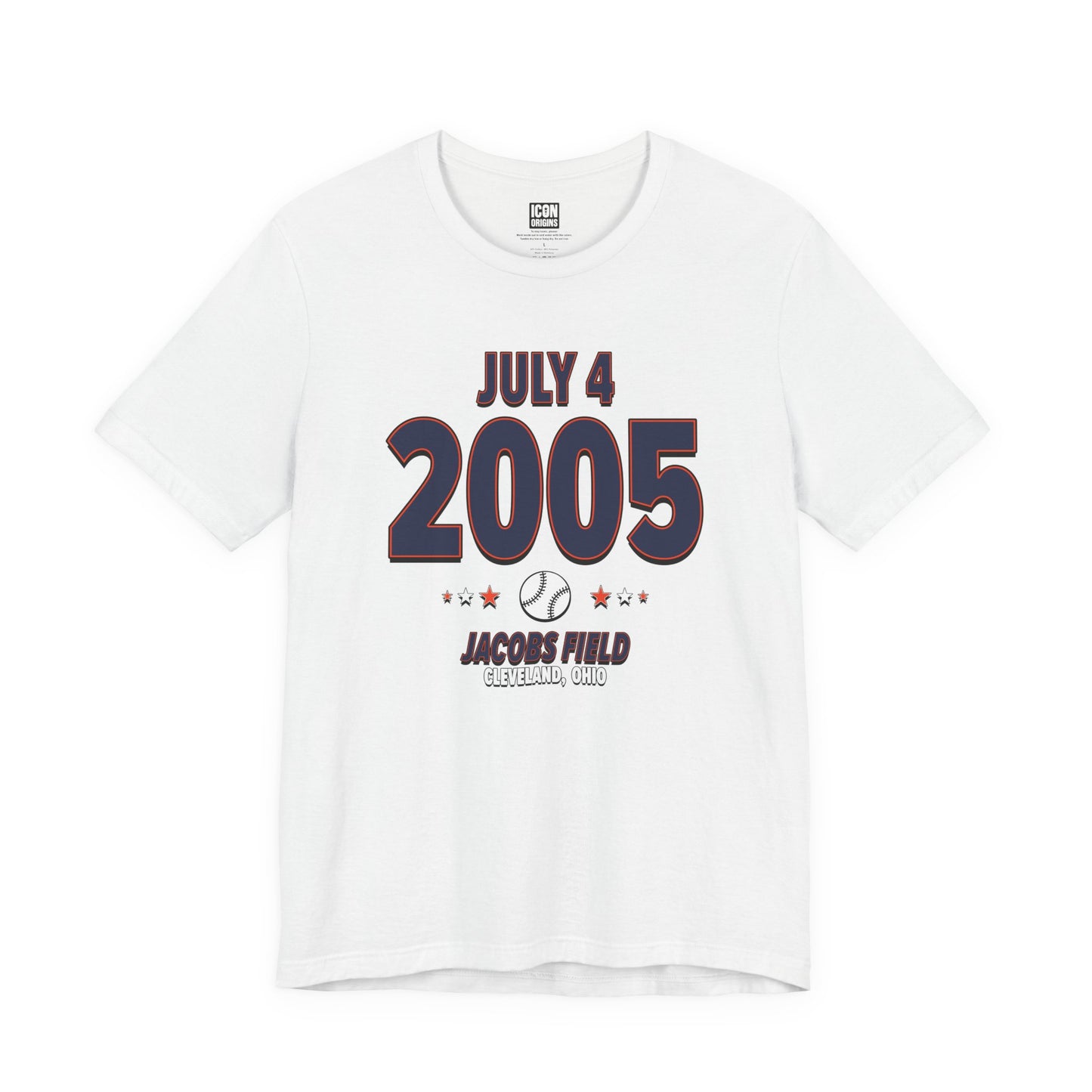 Detroit Baseball – July 4, 2005 – Origin Tee (Black & White)