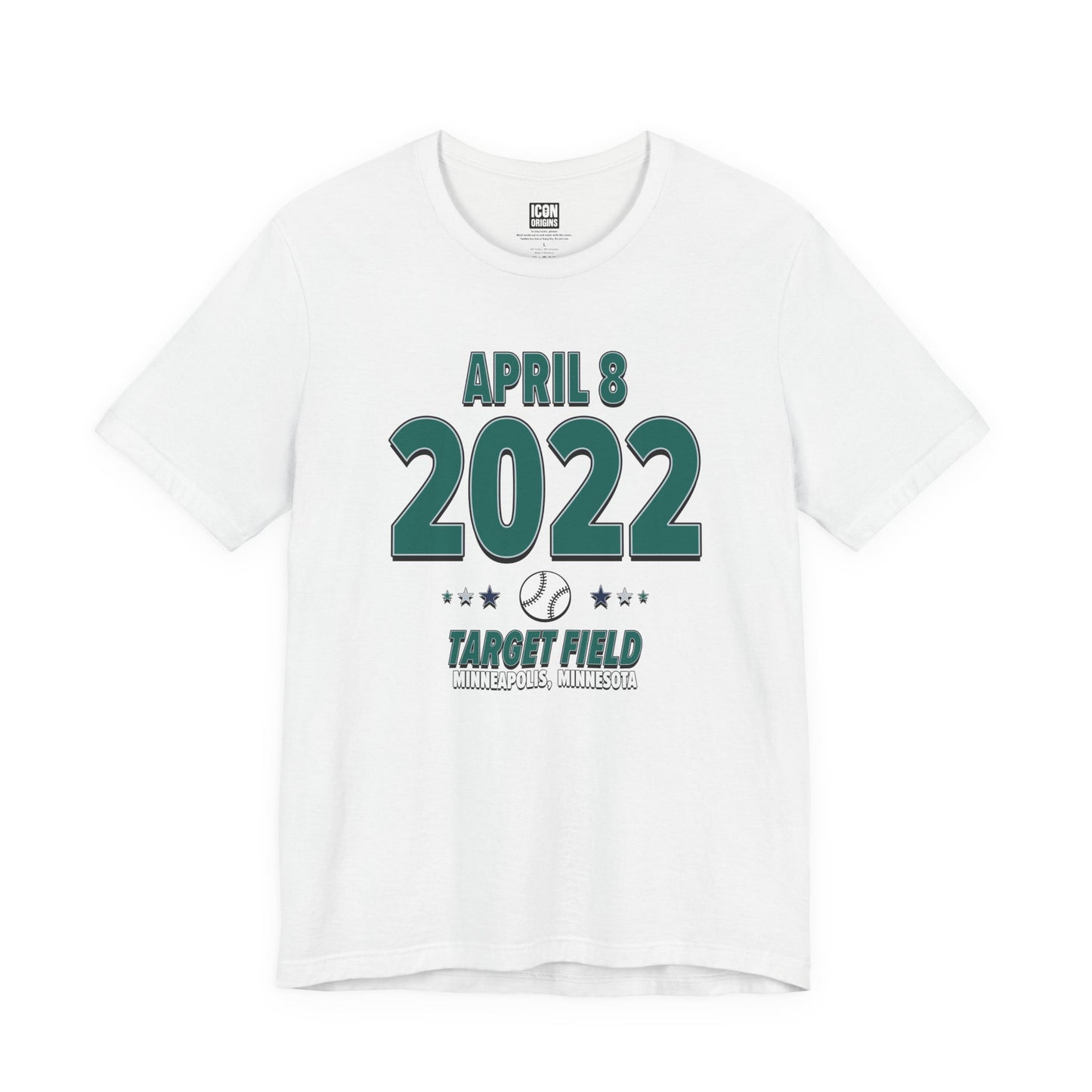 Seattle Baseball – April 8, 2022 – Origin Tee (Black & White)
