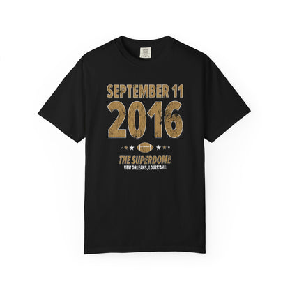 New Orleans Football – September 11, 2016 – Comfort Colors (Black & White)