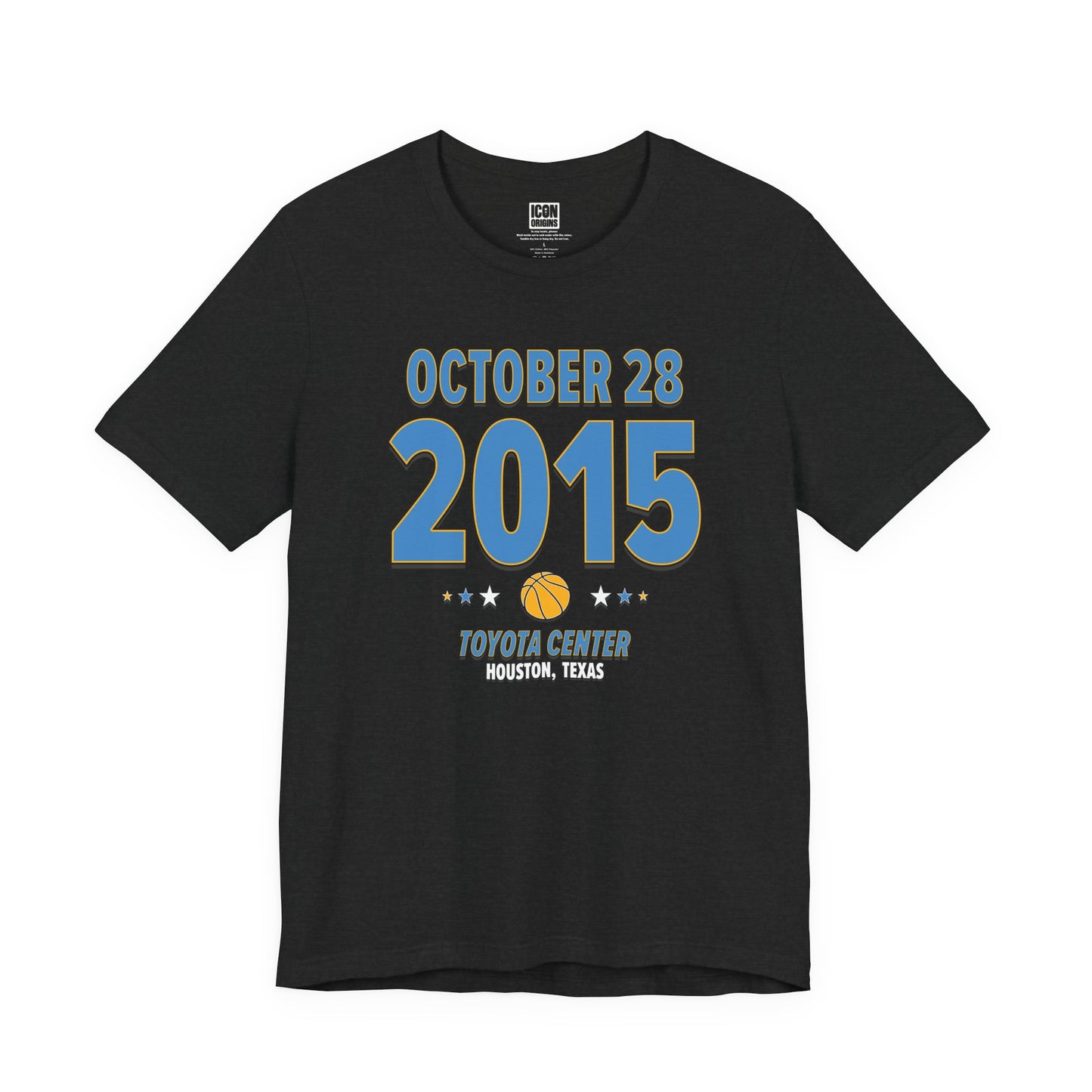 Denver Basketball – October 28, 2015 – Origin Tee (Black & White)