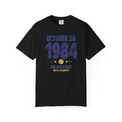 Utah Basketball – November 26, 1984 – Comfort Colors (Black & White)