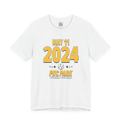 Pittsburgh Baseball – May 11, 2024 – Origin Tee (Black & White)
