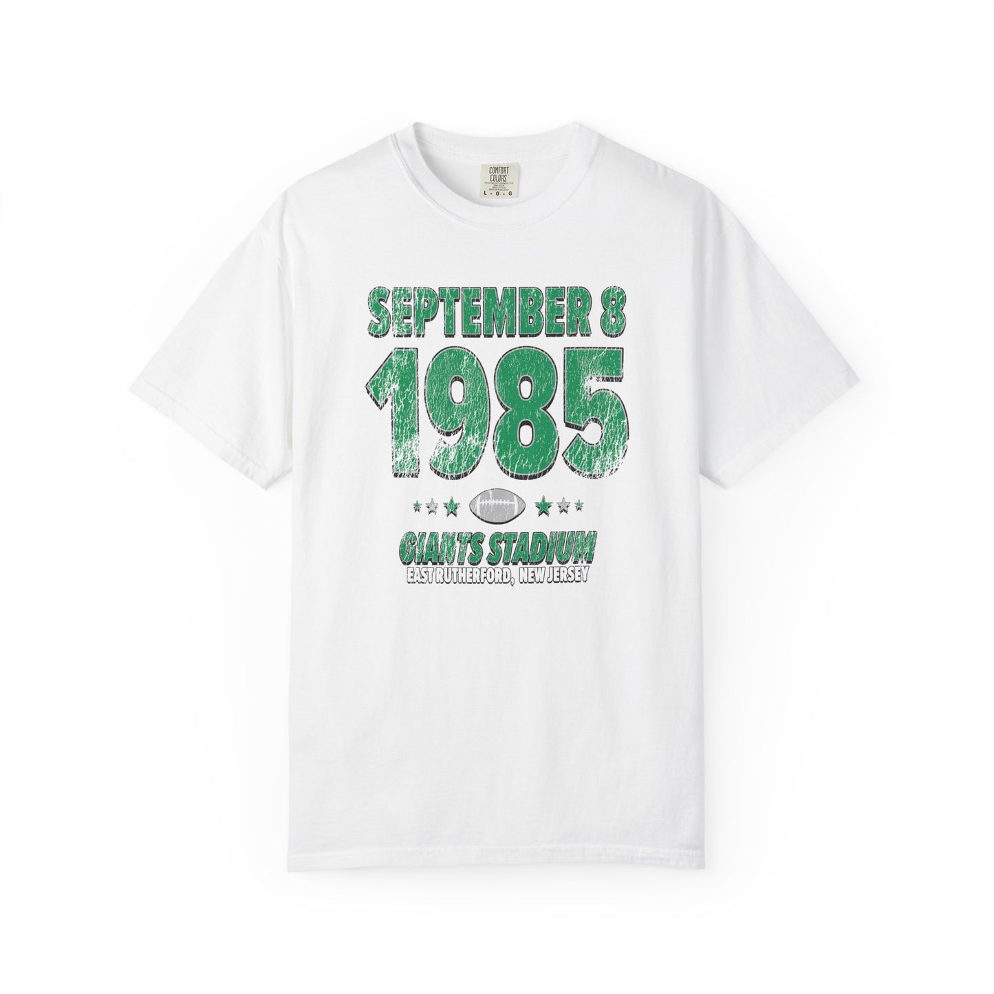 Philadelphia Football – September 8, 1985 – Comfort Colors (Black & White)