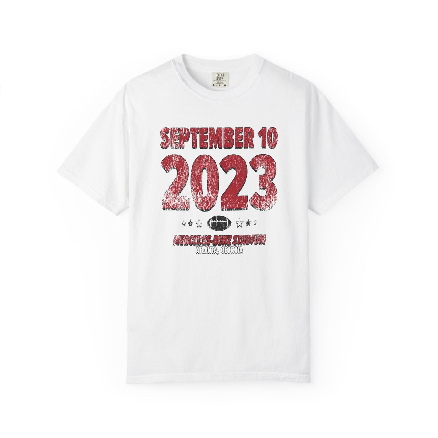 Atlanta Football – September 10, 2023 – Comfort Colors (Black & White)