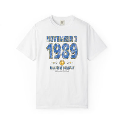 Golden State Basketball – November 3, 1989 – Comfort Colors (Black & White)