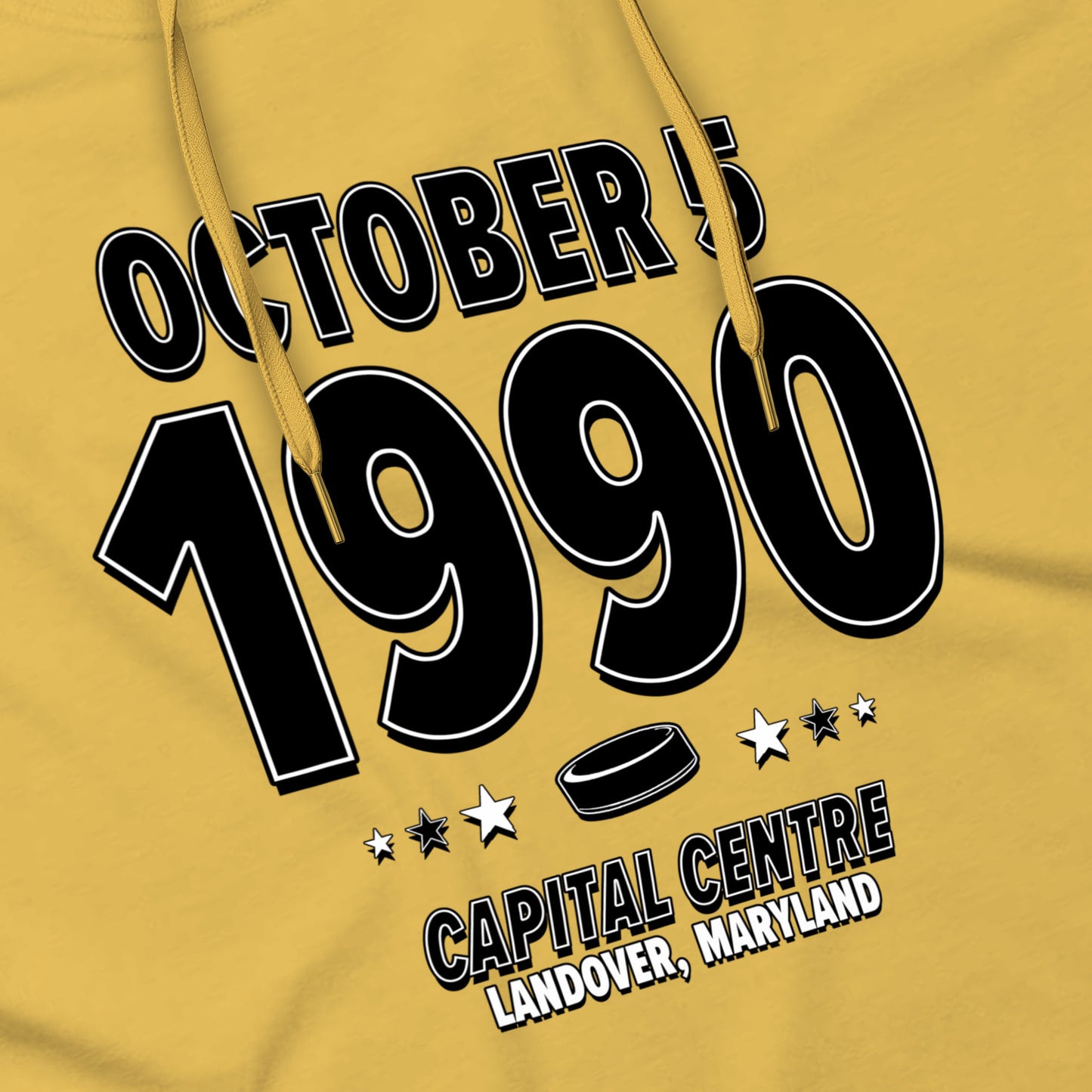 Pittsburgh Hockey – October 5, 1990 – Hoodie