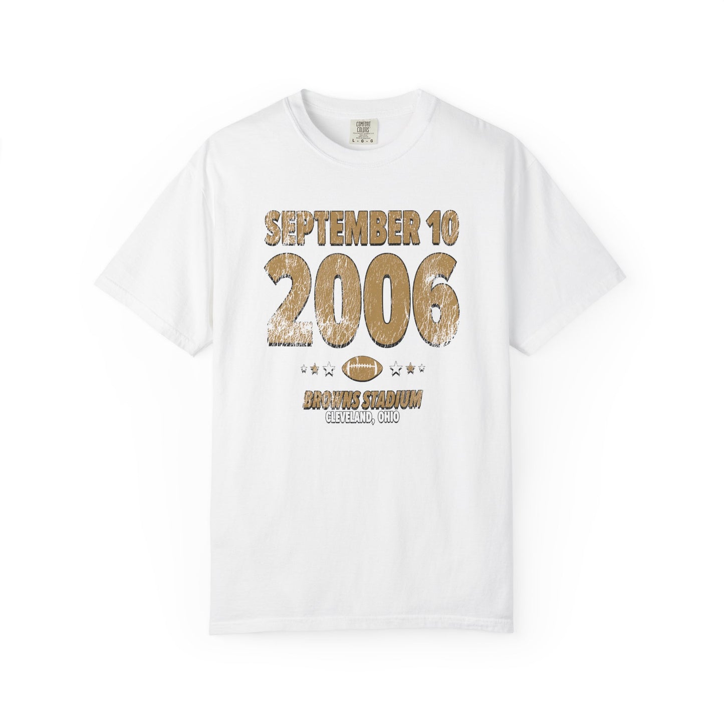 New Orleans Football – September 10, 2006 – Comfort Colors (Black & White)