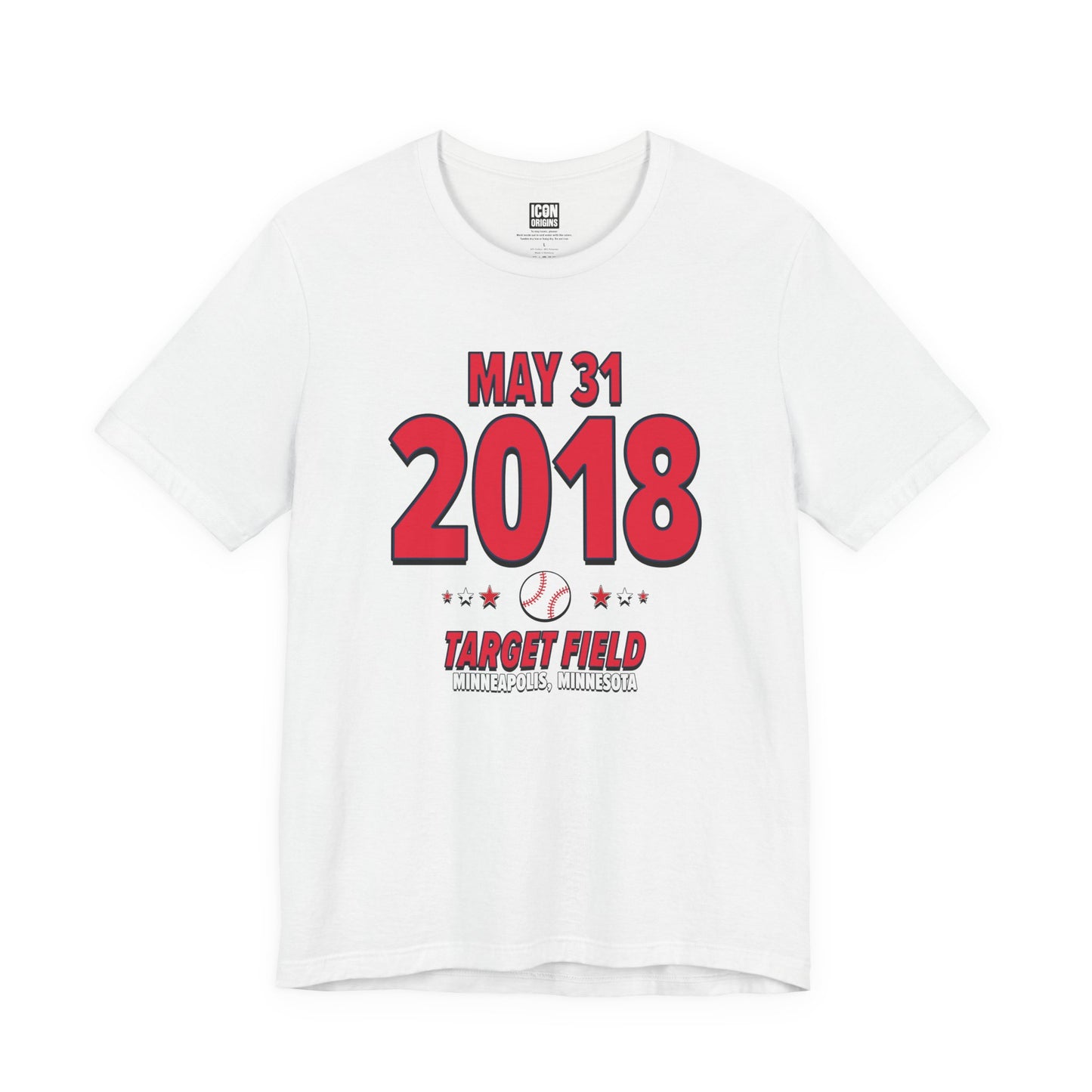 Cleveland Baseball – May 31, 2018 – Origin Tee (Black & White)