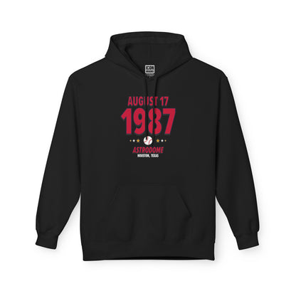 Atlanta Baseball – August 17, 1987 – Hoodie (Black & White)