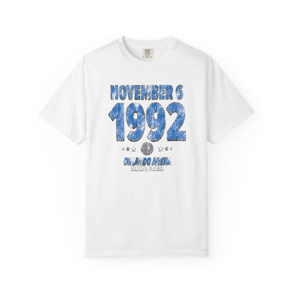 Orlando Basketball – November 6, 1992 – Comfort Colors (Black & White)
