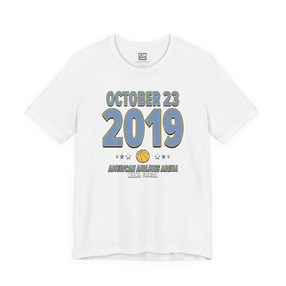 Memphis Basketball – October 23, 2019 – Origin Tee (Black & White)