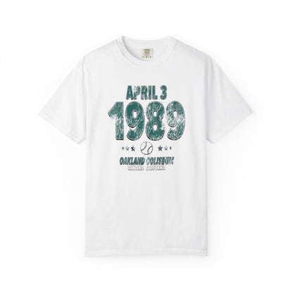 Seattle Baseball – April 3, 1989 – Comfort Colors (Black & White)