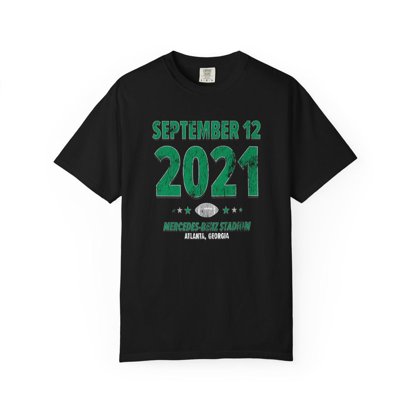Philadelphia Football – September 12, 2021 – Comfort Colors (Black & White)
