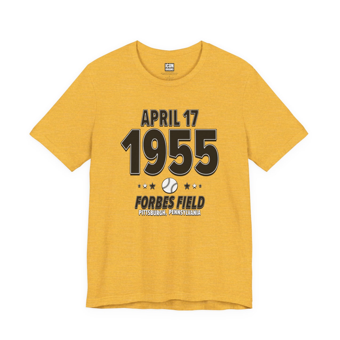 Pittsburgh Baseball – April 17, 1955 – Origin Tee