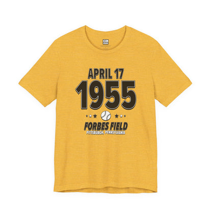 Pittsburgh Baseball – April 17, 1955 – Origin Tee