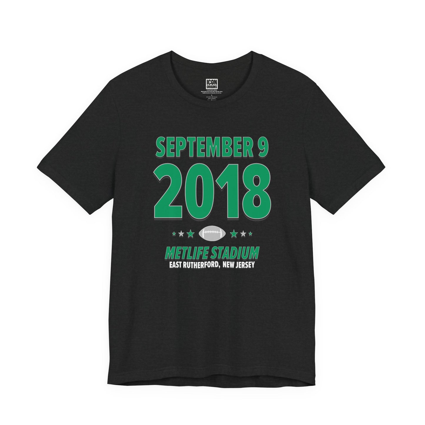 Philadelphia Football – September 9, 2018 – Origin Tee (Black & White)