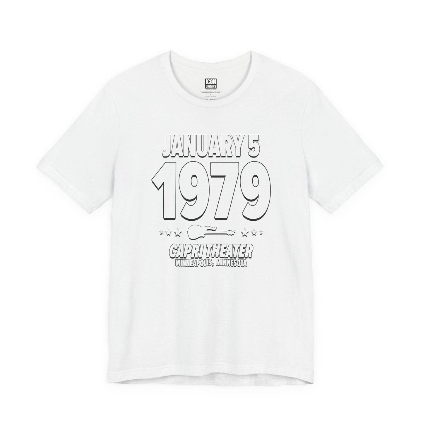 Twin City Visionary – 1979 – Origin Tee (Black & White)