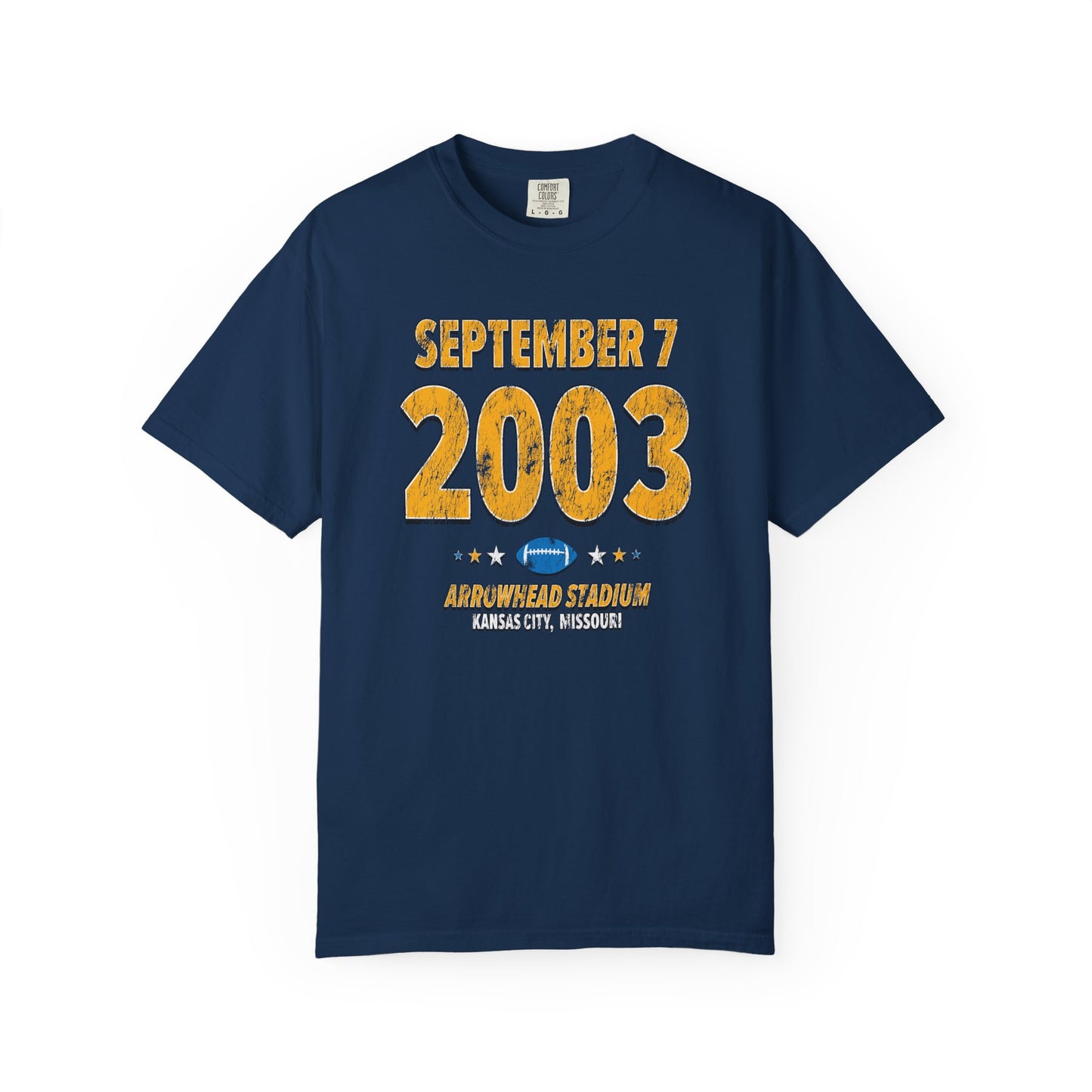 San Diego Football – September 7, 2003 – Comfort Colors